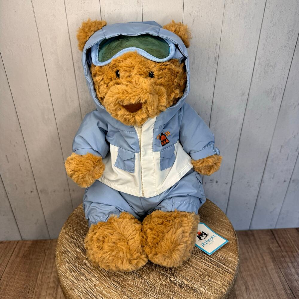 Jellycat Bartholomew Bear Snow Suit FAST SHIP NEW Authentic Jellycat Bear